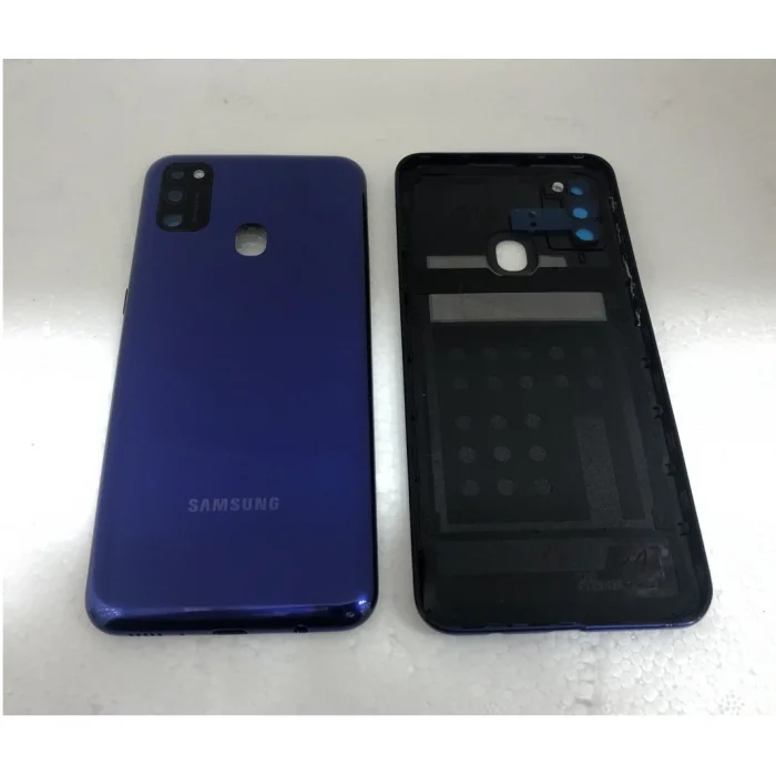Samsung M215F Galaxy M21 Arka Kapak Pil Kapağı + Kamera Camı