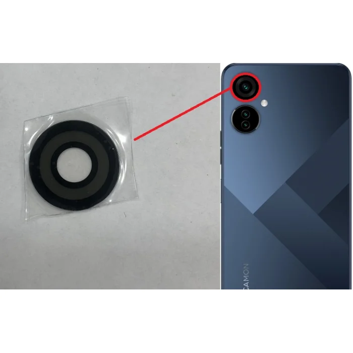Tecno Camon 19 Neo (CH6i) Kamera Camı Üst