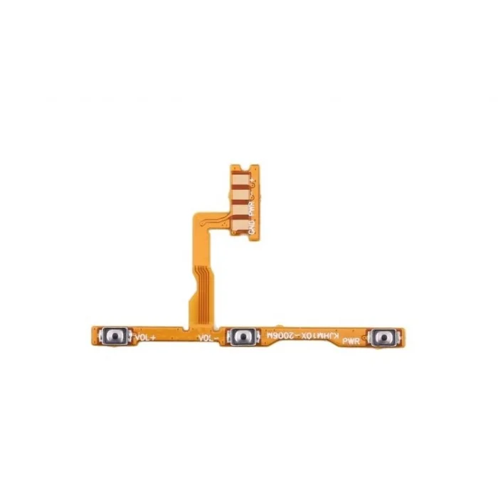 Xiaomi Redmi 10X Power On/Off Yan Ses Film Flex