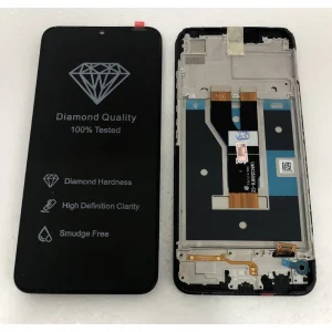 Realme C21 (RMX3201) Lcd Ekran + Dokunmatik Çıtalı