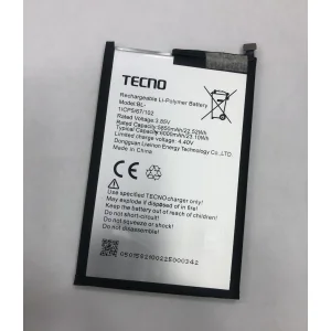 Tecno Pova 4 (LG7n) Batarya 6000 mAh