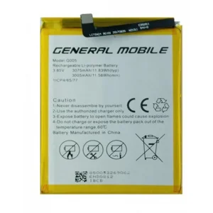 General Mobile GM 8 Batarya (3075 mAh)