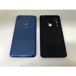 Alcatel 5V (5060D) Arka Kapak Pil Kapağı Mavi Orjinal Çıkma