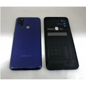 Samsung M215F Galaxy M21 Arka Kapak Pil Kapağı + Kamera Camı