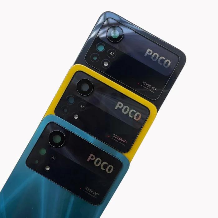Poco X4 Pro 5G Arka Kapak Pil Kapağı Full Orjinal