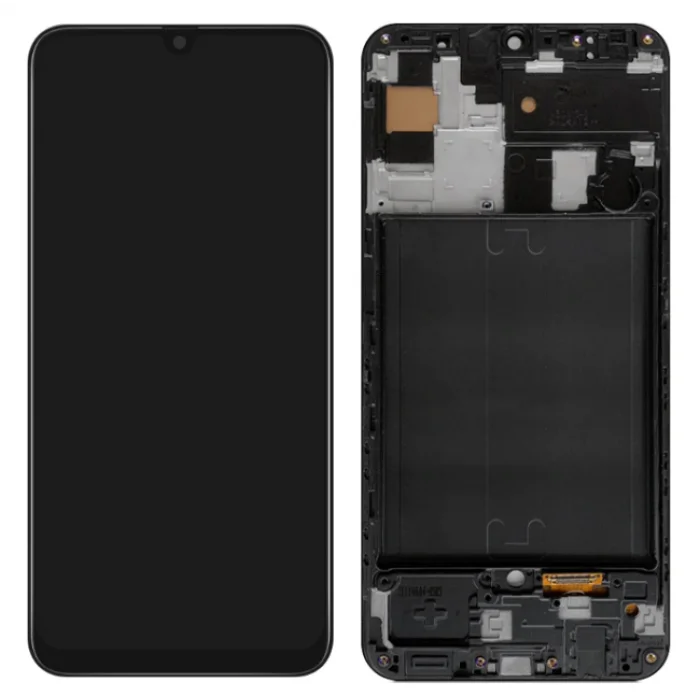 Samsung A205F Galaxy A20 Lcd Ekran + Dokunmatik Çıtalı Tft