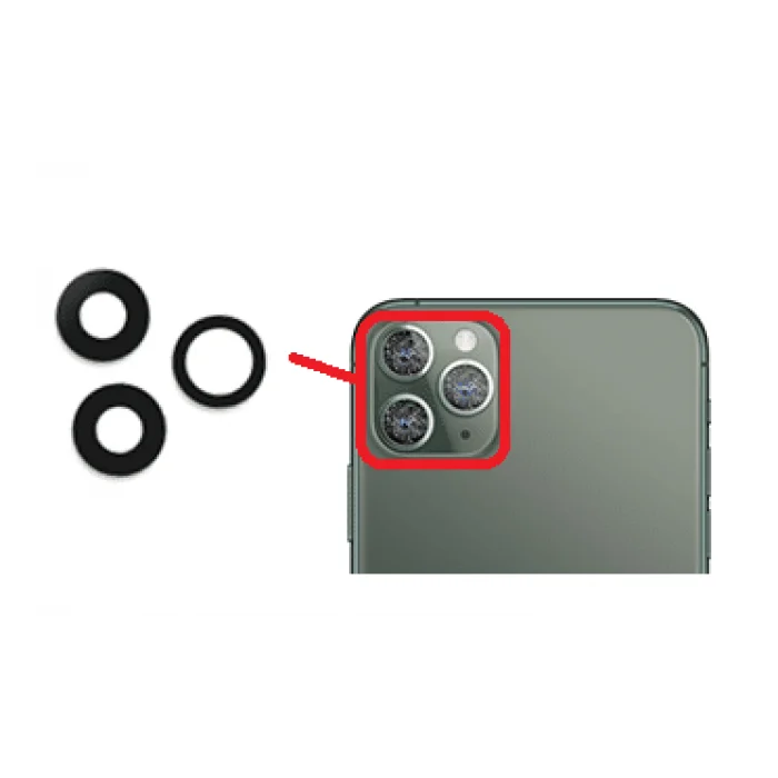 Apple iPhone 11 Pro Kamera Camı