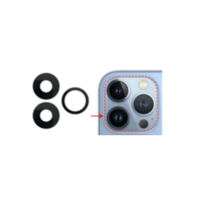 Apple iPhone 13 Pro Kamera Camı