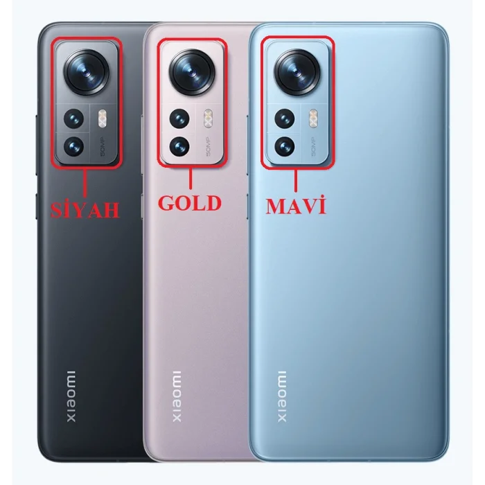 Xiaomi 12 Kamara Camı Full