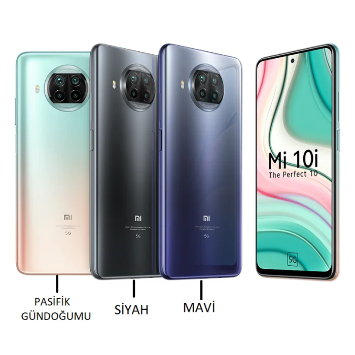 Xiaomi Mi 10i Arka Kapak Pil Kapağı