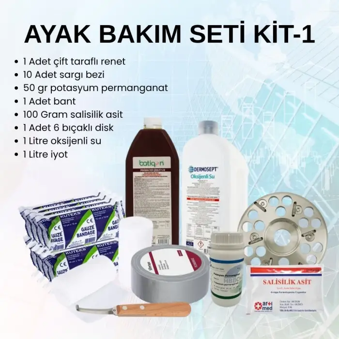 AYAK BAKIM SETİ KİT-1