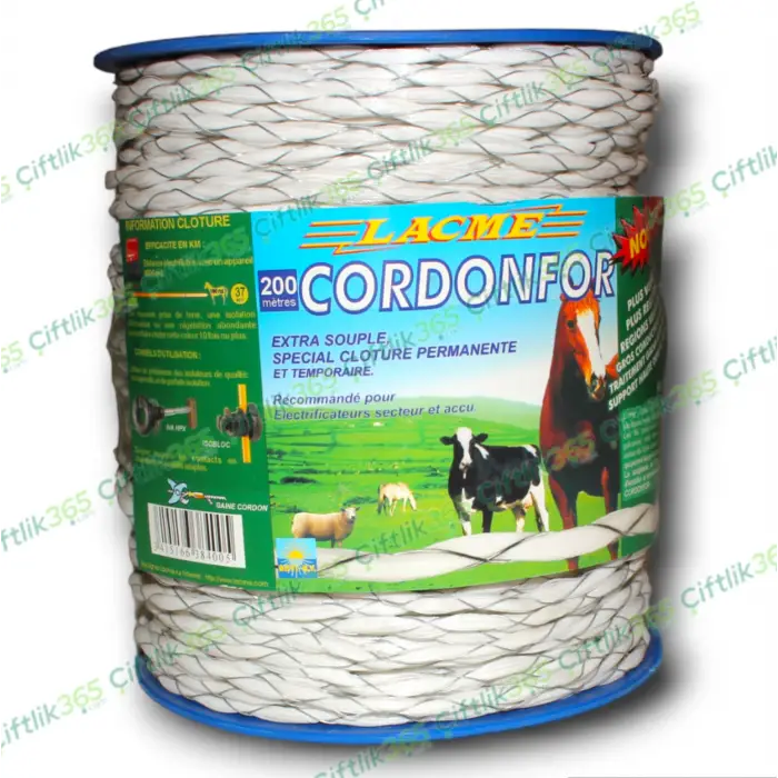 CORDON FOR ELEKTRİKLİ ÇİT TELİ XL - 200 M