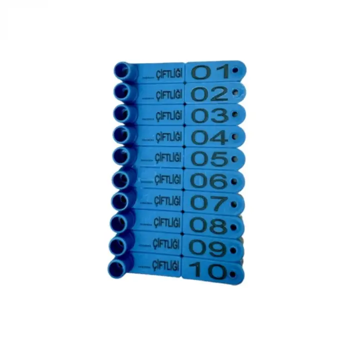 MAVİ PARMAK KÜPE (FRY TAG) KUZU KULAK KÜPESİ