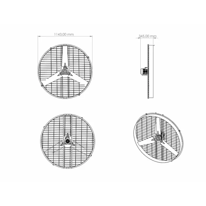OPTİMUS AHIR İÇİ FAN 220 V.