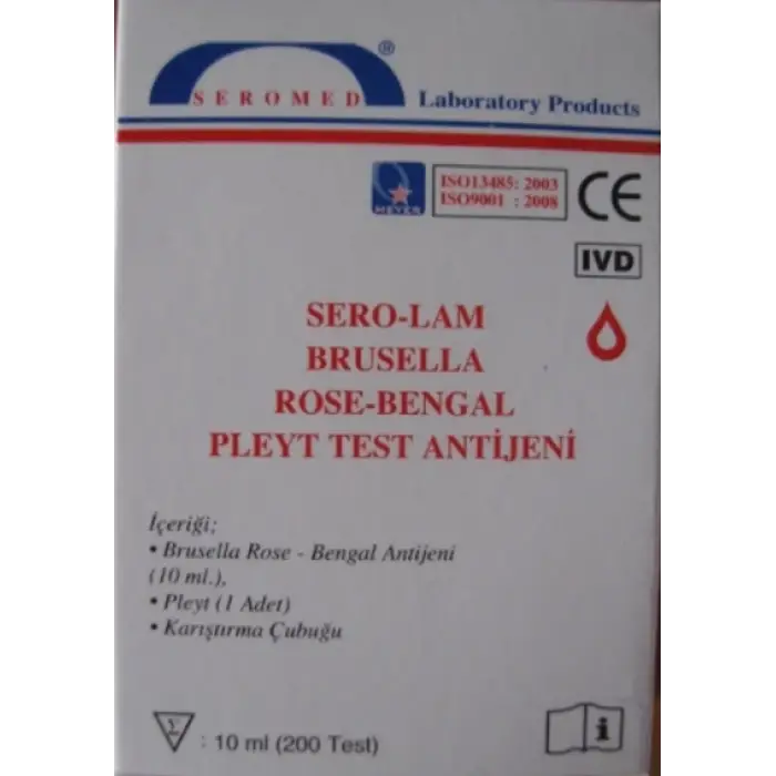 ROSE BENGAL TEST ANTİJENİ (200 TESTLİK)