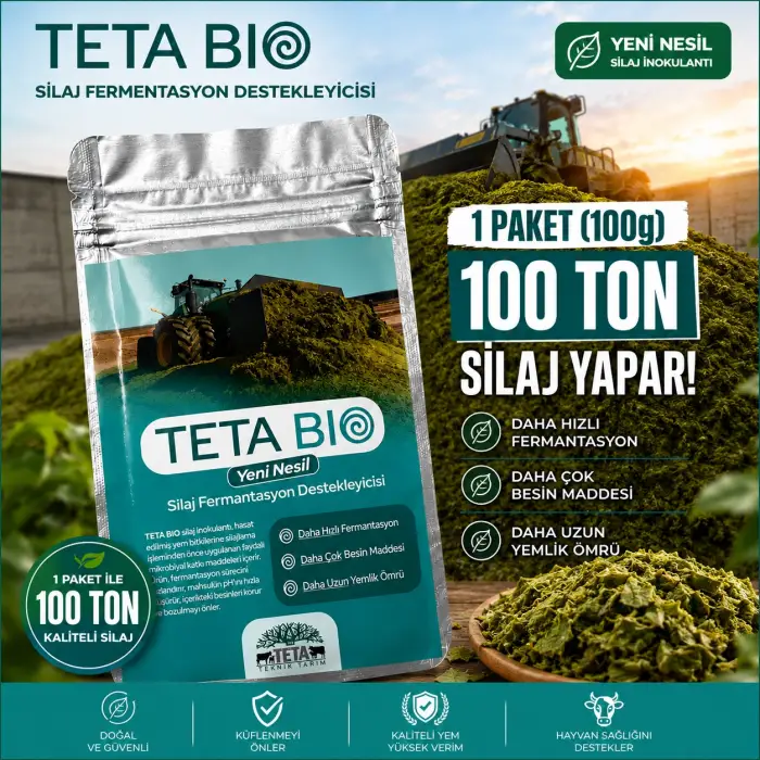 TETA BİO SİLAJ FERMANTASYON DESTEKLEYİCİ