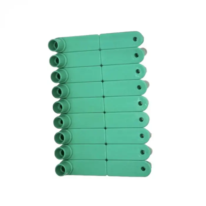 TURKUAZ PARMAK KÜPE (FRY TAG) KUZU KULAK KÜPESİ