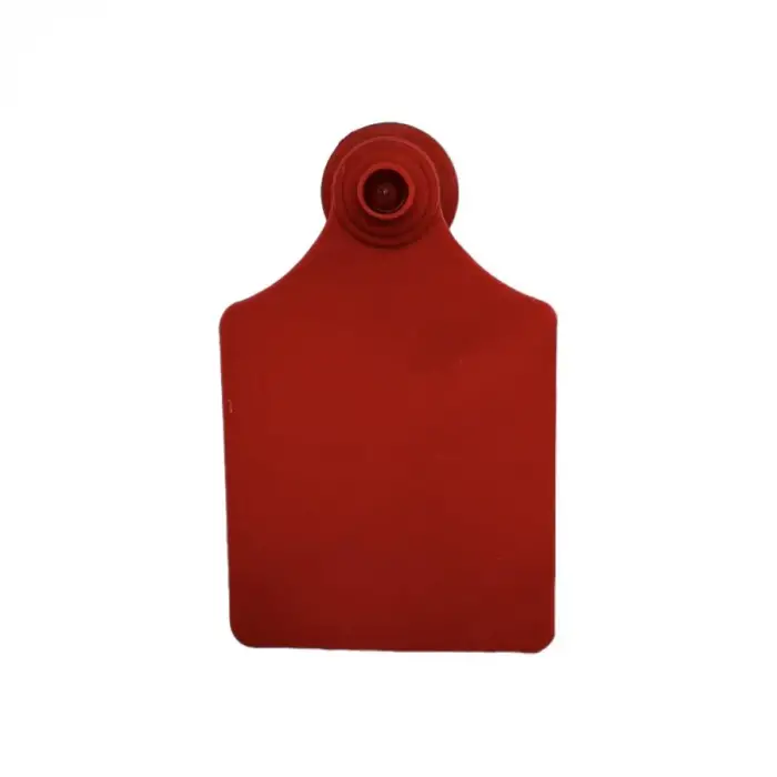 KIRMIZI XL BÜYÜKBOY HAYVAN KULAK KÜPESİ - MANDA-BUFALO