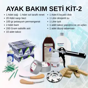 AYAK BAKIM SETİ KİT-2