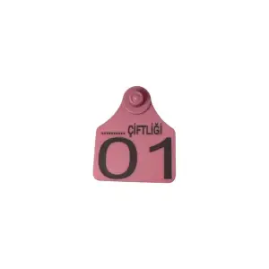 PEMBE BÜYÜKBAŞ KULAK KÜPESİ