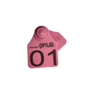 PEMBE KÜÇÜKBAŞ (KOYUN- KEÇİ) KULAK KÜPESİ