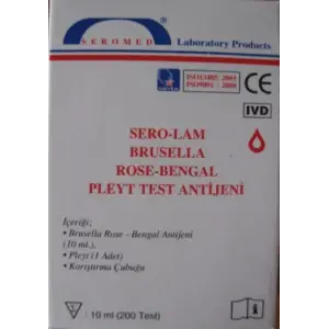 ROSE BENGAL TEST ANTİJENİ (200 TESTLİK)