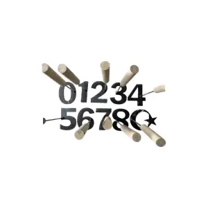 SOĞUK DAMGA NUMARATÖR SETİ 8 CM