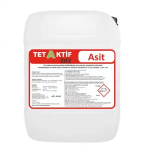 TETAKTİF ASİT 202 - 25 KG SÜT SAĞIM MAKİNASI DETERJANI