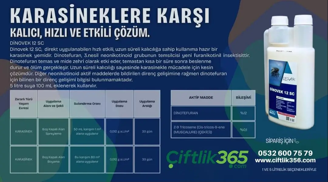 Karasineklere Karşı Etkili Çözüm