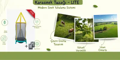 Sinek Sorununa Doğal ve Kalıcı Çözüm! KARASİNEK TUZAĞI - LITE ile İlaçsız Mücadele