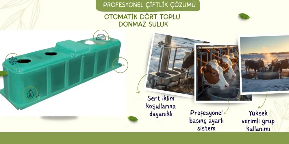 Kışın Buz Kırmaya Son! 2026nın En Profesyonel Çözümü: 4lü Otomatik Donmaz Suluk