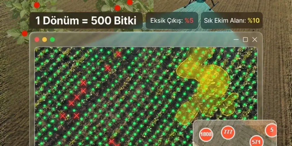 Agrovech Dron Analiz Paketleri: Ekim Başarısından Verim Tahminine Kesin Çözüm