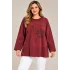 AYÇA MODA TUNİK 2703 - BORDO