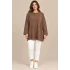 AYÇA MODA TUNİK 2708 - KAHVE