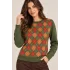 DESEN BLUZ 24035 - YOSUN