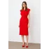 MODAİLGİ ELBİSE 60015 - KIRMIZI