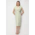 MODAİLGİ ELBİSE 60087 - MİNT YEŞİLİ