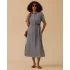 SEÇİL ELBİSE 1310029 - MAVİ