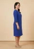 EZZE ELBİSE 8215 - LACİVERT