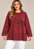 AYÇA MODA TUNİK 2703 - BORDO