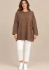 AYÇA MODA TUNİK 2708 - KAHVE