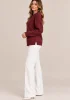 DESEN KAZAK 26212 - BORDO