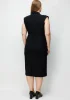 GİLDA ELBİSE 80034 - SİYAH
