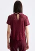Mİ BLUZ 80512 - BORDO