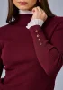 SEÇİL TRİKO BLUZ 1710025 - BORDO