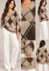 VEDİ BLUZ 8024 - CAMEL