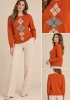 VEDİ BLUZ 8039 - ORANGE