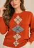 VEDİ BLUZ 8039 - ORANGE