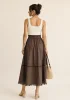 Y.ÖZDEMİR ETEK 1630 - KAHVE