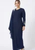 YENAL ELBİSE 7060 - LACİVERT